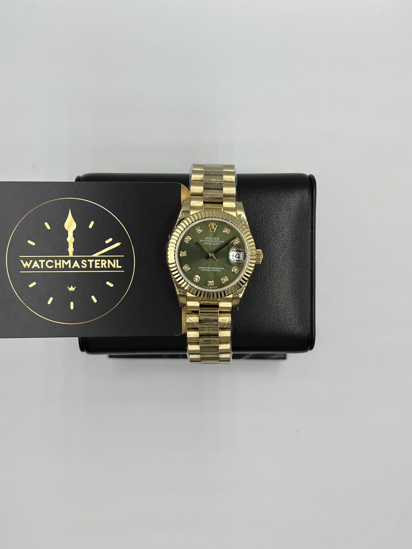 Datejust lady Gold green