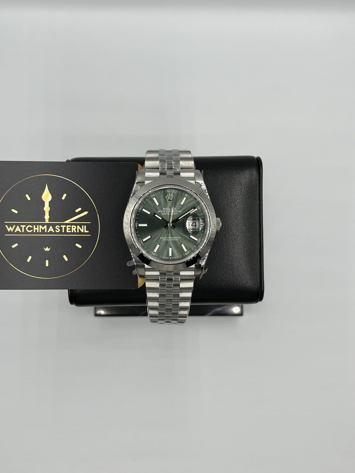 Datejust mint green domed