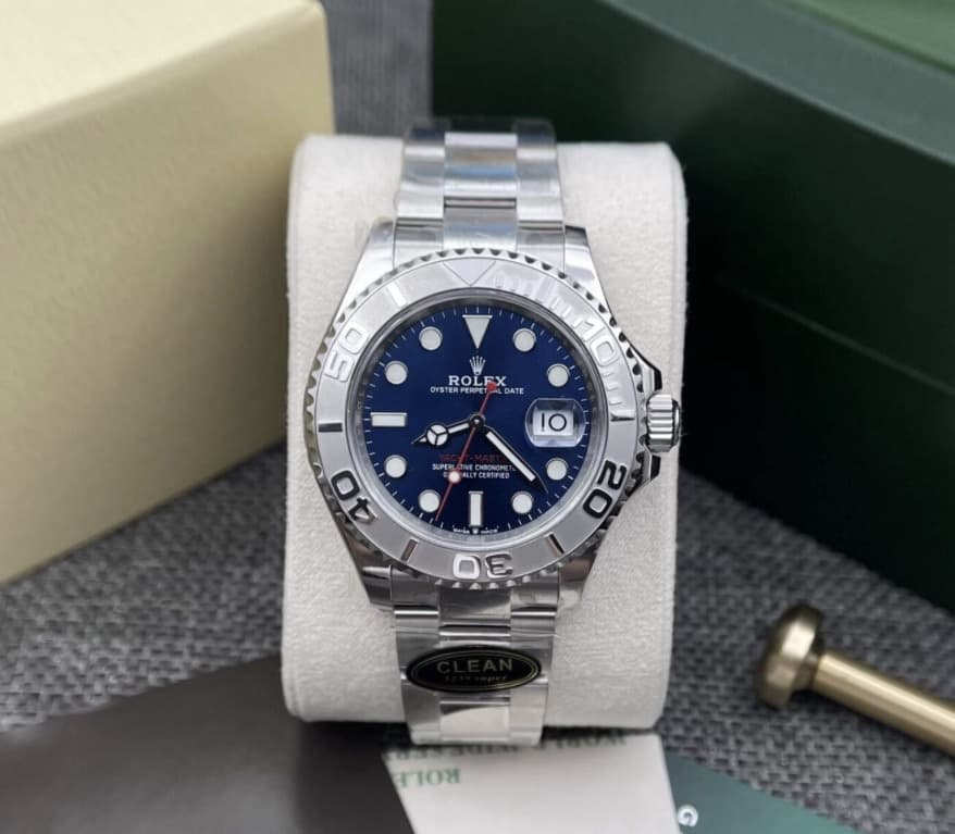 Rolex Yacht-Master 116622 904L Steel Blue Dial 40mm Oyster Super Clone